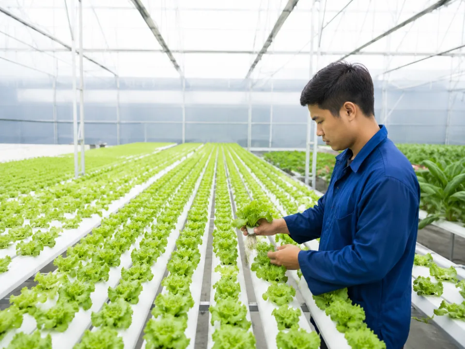 Vườn rau của Huỳnh Chí